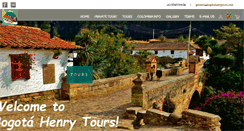 Desktop Screenshot of bogotahenrytours.com